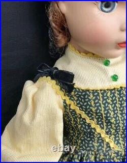 Vtg Madame Alexander Early Jo Doll Little Women 14 1949 Sleep Eyes