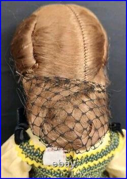Vtg Madame Alexander Early Jo Doll Little Women 14 1949 Sleep Eyes