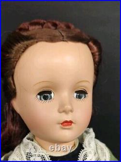 Vtg Madame Alexander Early Marme Doll Little Women 14 Clover Wrist Tag