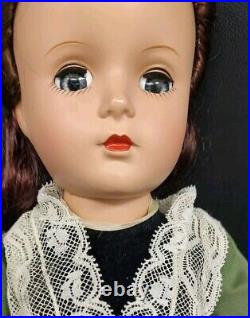 Vtg Madame Alexander Early Marme Doll Little Women 14 Clover Wrist Tag
