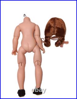 Vtg Madame Alexander Lissy Doll In 1956 Pink Cotton Dress Ma Slip & Shoes