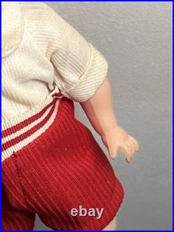 Vtg. Rare Madame Alexander Kins Boy Doll Billy in Red Shorts 8 Eyes Open Close