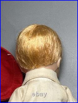 Vtg. Rare Madame Alexander Kins Boy Doll Billy in Red Shorts 8 Eyes Open Close