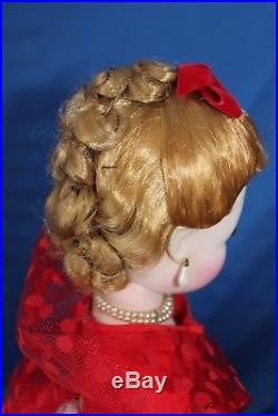 WOW! Lady in Red Vintage MA Cissy Doll