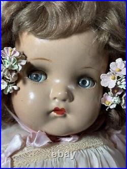 WOW NIB 1930s? 20 MADAME ALEXANDER Composition & Cloth Doll FLIRTY EYES Crier