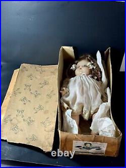 WOW NIB 1930s? 20 MADAME ALEXANDER Composition & Cloth Doll FLIRTY EYES Crier
