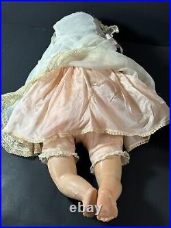 WOW NIB 1930s? 20 MADAME ALEXANDER Composition & Cloth Doll FLIRTY EYES Crier