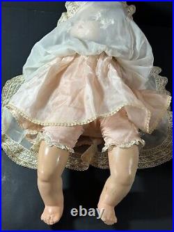 WOW NIB 1930s? 20 MADAME ALEXANDER Composition & Cloth Doll FLIRTY EYES Crier